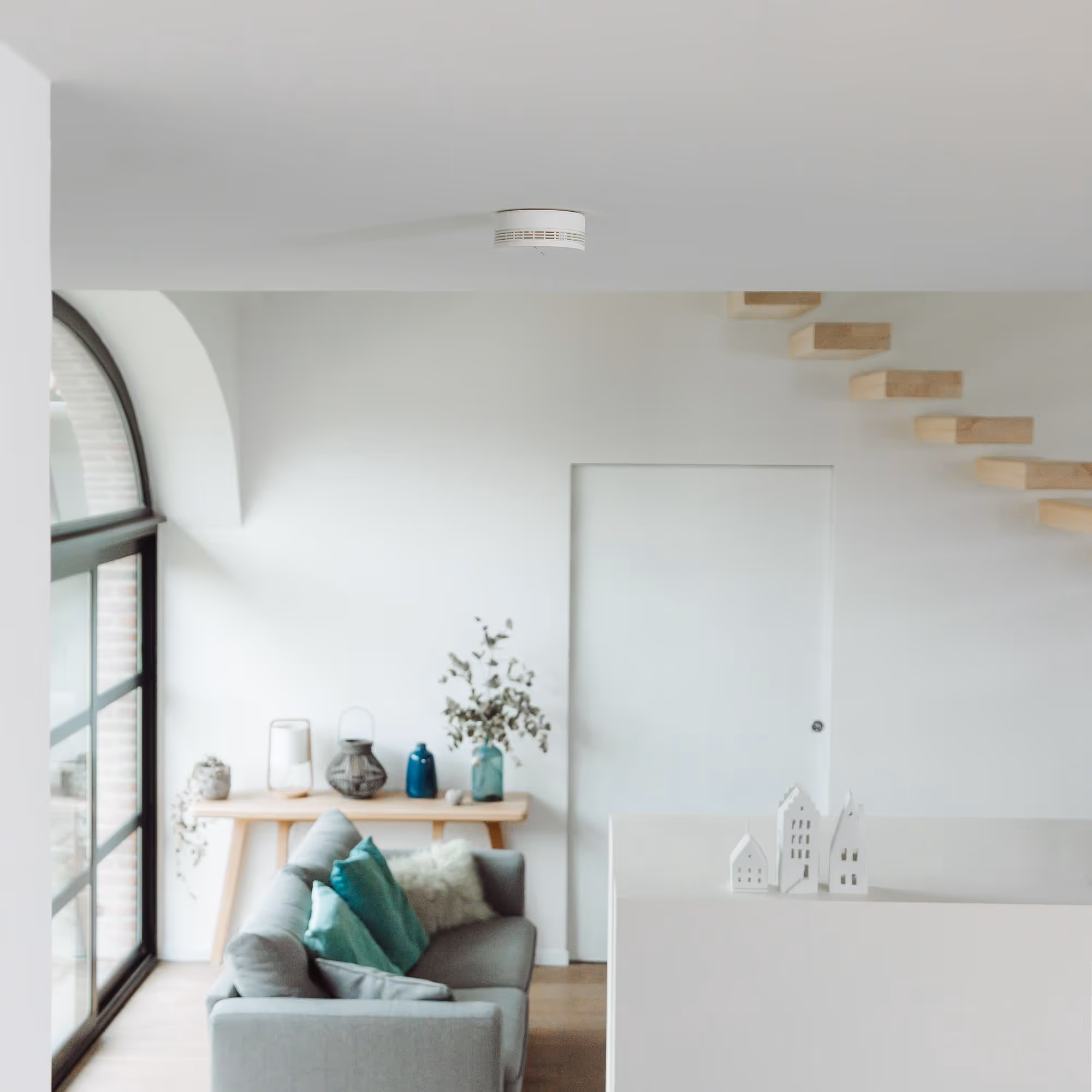 Disable the alarm simply from your smartphone.